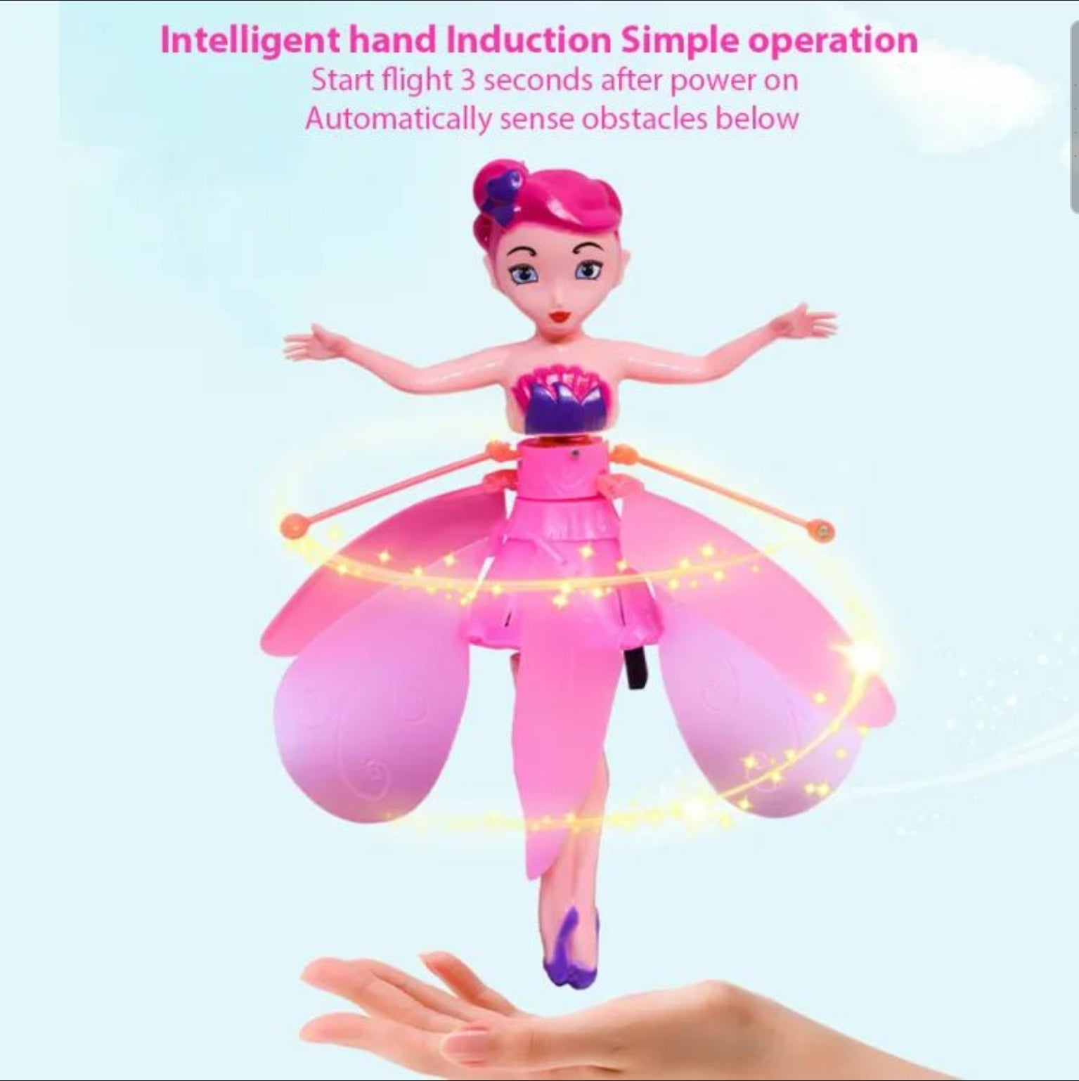 Rechargeable Magic Flying Fairy Doll