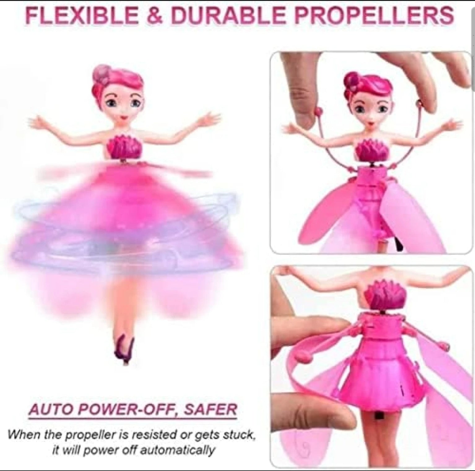 Rechargeable Magic Flying Fairy Doll