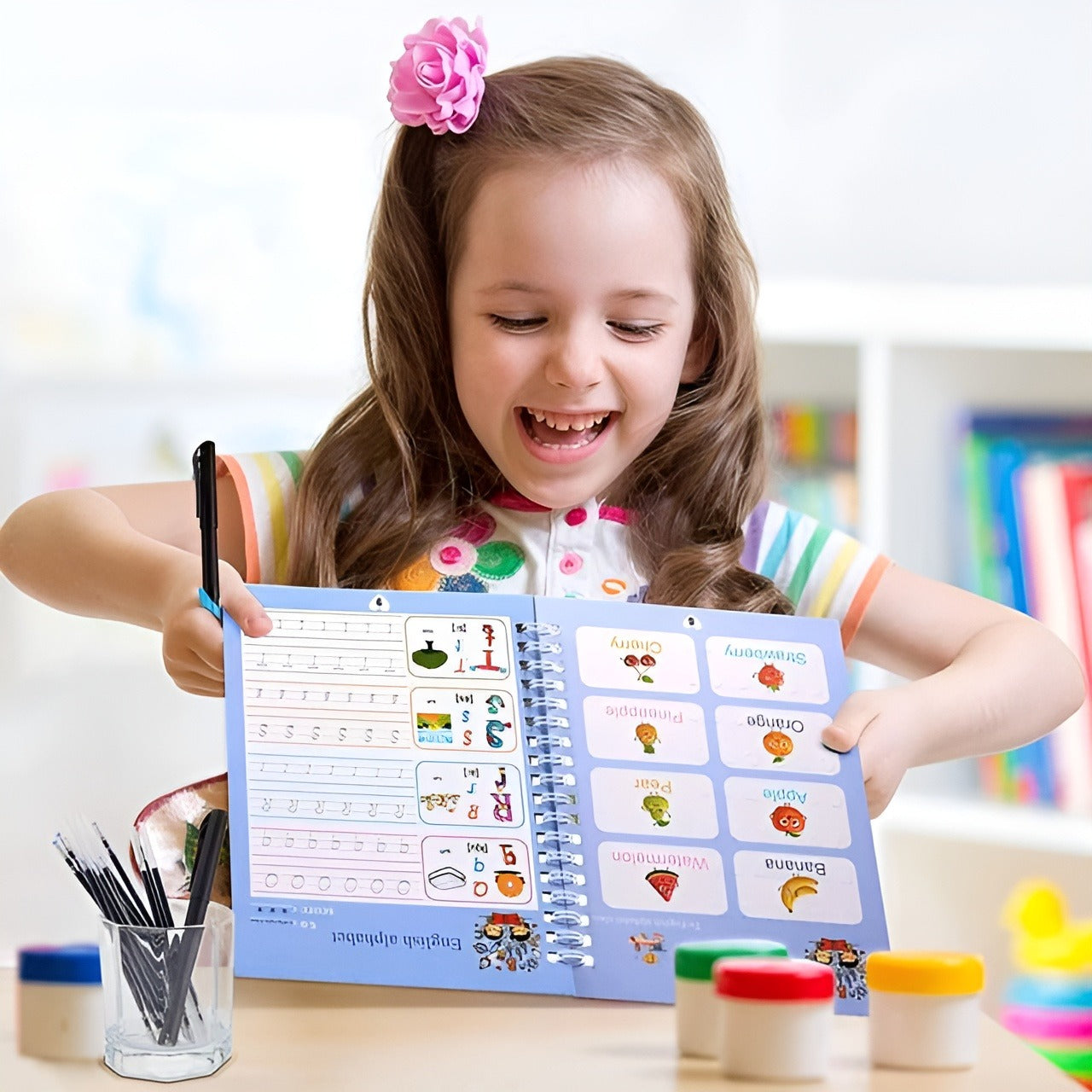 Magic Practice Copybook Set Of 4 Reusable Books