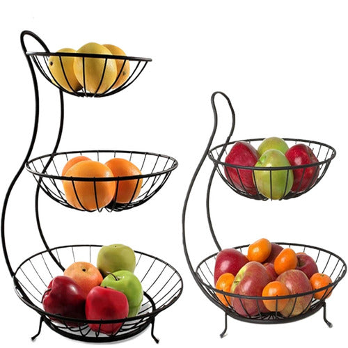 3-Layer Iron Fruit Basket