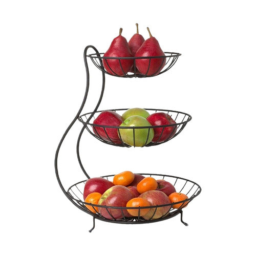 3-Layer Iron Fruit Basket