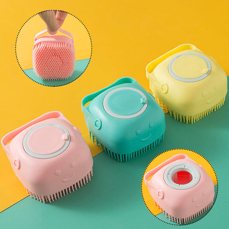 Soft Silicon Bath Scrubber Brush