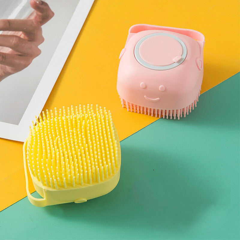 Soft Silicon Bath Scrubber Brush