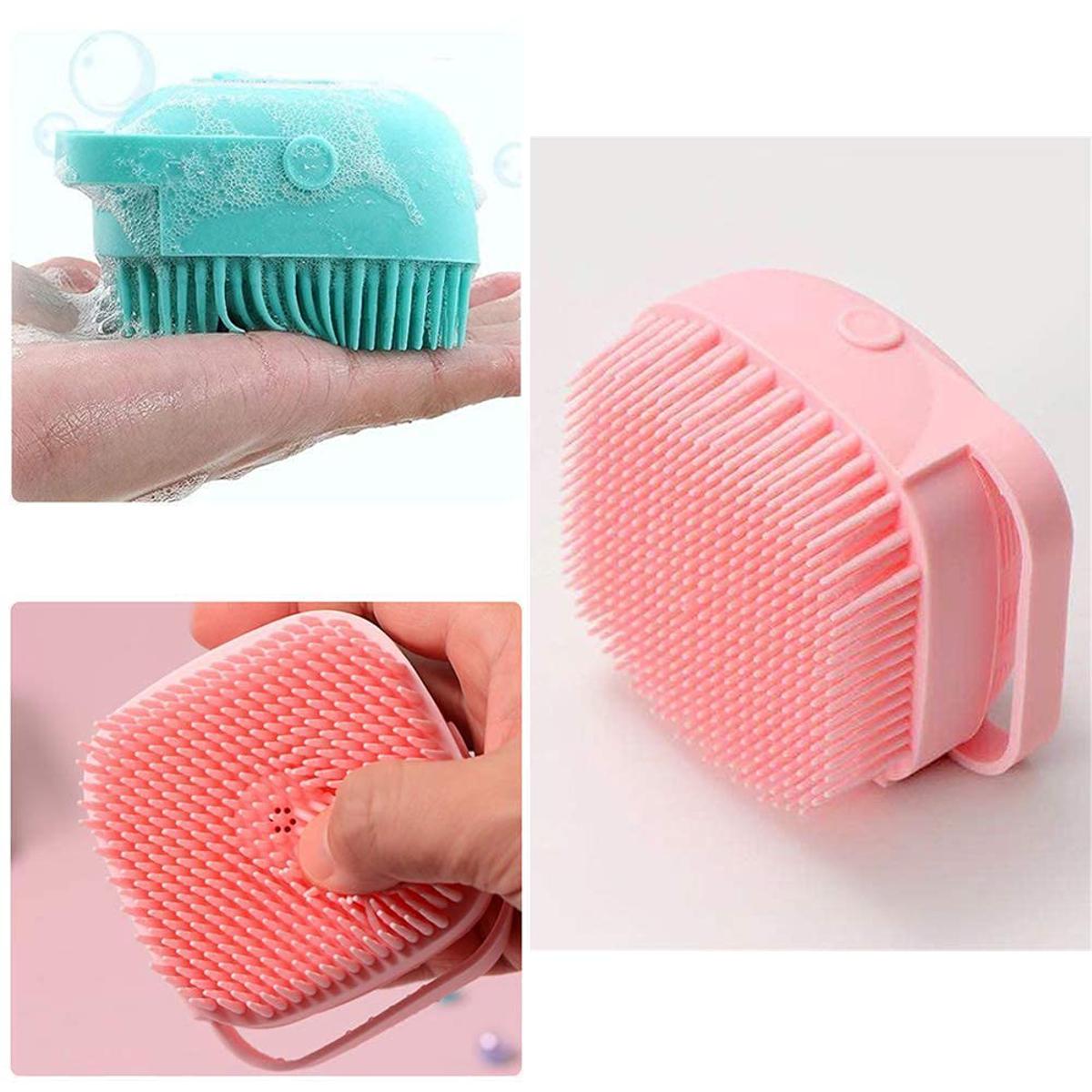 Soft Silicon Bath Scrubber Brush