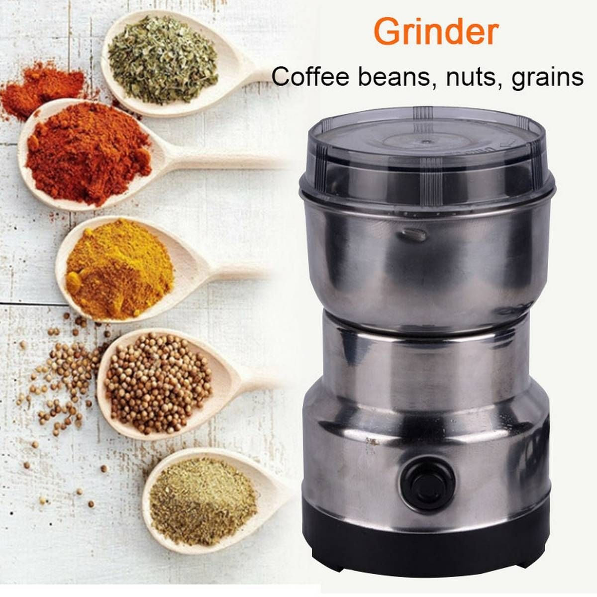 Nima Electric Spice Grinder – Stainless Steel Blade