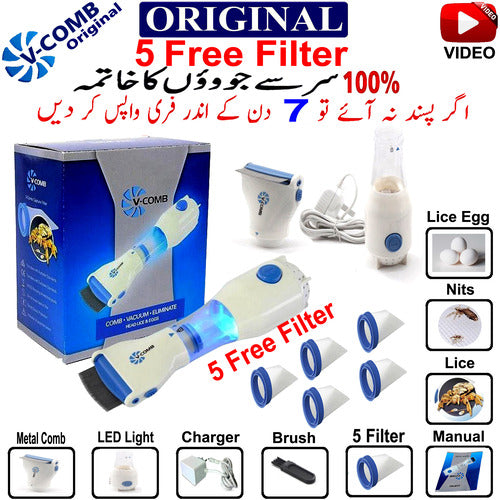 V Comb Anti Lice Machine